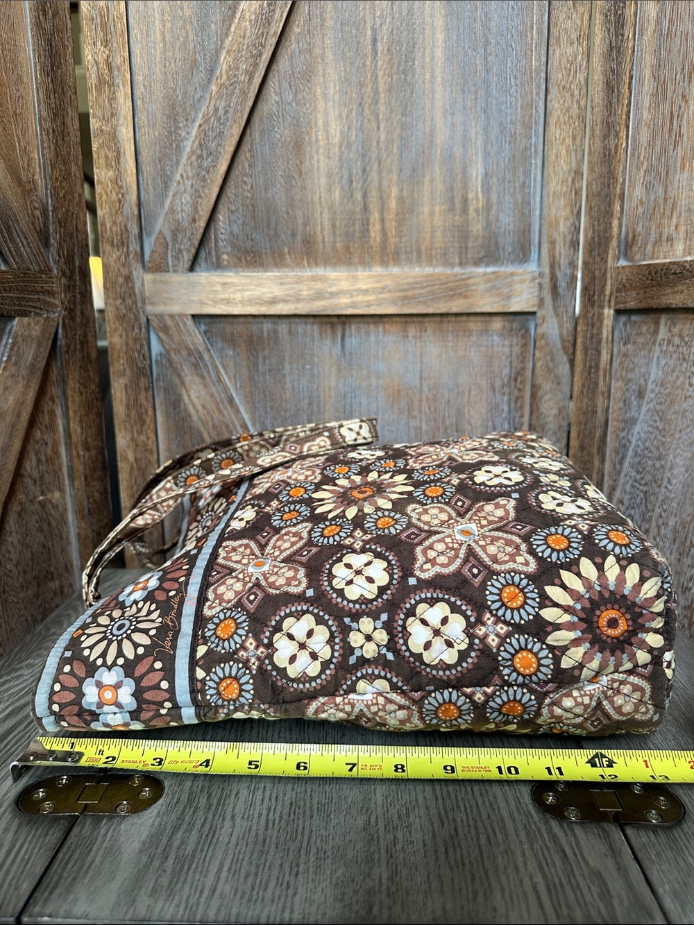 Vera Bradley Canyon Travel Tote Duffel Bag Cosmetic Case Wallet Lot Bundle of 4 - Picture 3 of 16